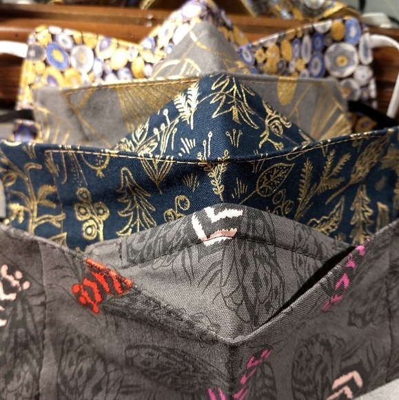 Specialty cotton print face masks - Picture 2 of 10